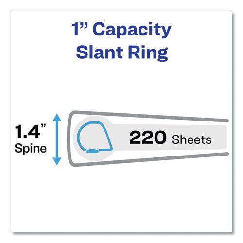 Avery® wholesale. AVERY Heavy-duty View Binders, 3 Rings, 1" Capacity, 11 X 17, White. HSD Wholesale: Janitorial Supplies, Breakroom Supplies, Office Supplies.