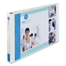 Load image into Gallery viewer, Avery® wholesale. AVERY Heavy-duty View Binders, 3 Rings, 3&quot; Capacity, 11 X 17, White. HSD Wholesale: Janitorial Supplies, Breakroom Supplies, Office Supplies.