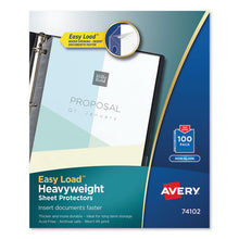 Load image into Gallery viewer, Avery® wholesale. Top-load Poly Sheet Protectors, Heavy Gauge, Letter, Nonglare, 100-box. HSD Wholesale: Janitorial Supplies, Breakroom Supplies, Office Supplies.