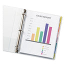 Avery® wholesale. AVERY Protect 'n Tab Top-load Clear Sheet Protectors W-eight Tabs, Letter. HSD Wholesale: Janitorial Supplies, Breakroom Supplies, Office Supplies.