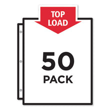 Load image into Gallery viewer, Avery® wholesale. Top-load Poly Sheet Protectors, Heavy, Letter, Diamond Clear, 200-box. HSD Wholesale: Janitorial Supplies, Breakroom Supplies, Office Supplies.