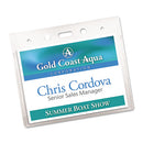 Avery® wholesale. AVERY Secure Top Heavy-duty Badge Holders, Horizontal, 4w X 3h, Clear, 25-pack. HSD Wholesale: Janitorial Supplies, Breakroom Supplies, Office Supplies.