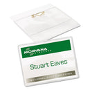 Avery® wholesale. AVERY Pin-style Badge Holder With Laser-inkjet Insert, Top Load, 4 X 3, White, 100-box. HSD Wholesale: Janitorial Supplies, Breakroom Supplies, Office Supplies.