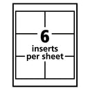 Avery® wholesale. AVERY Pin-style Badge Holder With Laser-inkjet Insert, Top Load, 4 X 3, White, 100-box. HSD Wholesale: Janitorial Supplies, Breakroom Supplies, Office Supplies.