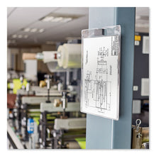 Load image into Gallery viewer, Avery® wholesale. Top-load Clear Vinyl Envelopes W-thumb Notch, 9” X 12”, Clear, 10-pack. HSD Wholesale: Janitorial Supplies, Breakroom Supplies, Office Supplies.
