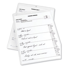 Load image into Gallery viewer, Avery® wholesale. AVERY Job Ticket Holders, Heavy Gauge Vinyl, 9 X 12, Clear, 10-pack. HSD Wholesale: Janitorial Supplies, Breakroom Supplies, Office Supplies.