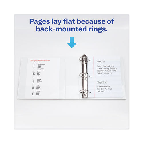Avery® wholesale. Heavy-duty View Binder With Durahinge And Locking One Touch Ezd Rings, 3 Rings, 4" Capacity, 11 X 8.5, White. HSD Wholesale: Janitorial Supplies, Breakroom Supplies, Office Supplies.