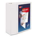 Avery® wholesale. AVERY Heavy-duty View Binder With Durahinge And Locking One Touch Ezd Rings, 3 Rings, 5" Capacity, 11 X 8.5, White. HSD Wholesale: Janitorial Supplies, Breakroom Supplies, Office Supplies.