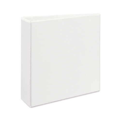 Avery® wholesale. Heavy-duty View Binder With Durahinge And Locking One Touch Ezd Rings, 3 Rings, 3" Capacity, 11 X 8.5, White. HSD Wholesale: Janitorial Supplies, Breakroom Supplies, Office Supplies.