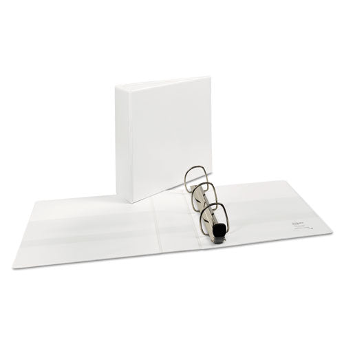 Avery® wholesale. Heavy-duty View Binder With Durahinge And Locking One Touch Ezd Rings, 3 Rings, 3" Capacity, 11 X 8.5, White. HSD Wholesale: Janitorial Supplies, Breakroom Supplies, Office Supplies.