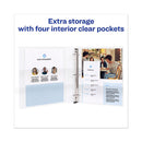 Avery® wholesale. AVERY Heavy-duty View Binder With Durahinge And One Touch Ezd Rings, 3 Rings, 1" Capacity, 11 X 8.5, White. HSD Wholesale: Janitorial Supplies, Breakroom Supplies, Office Supplies.