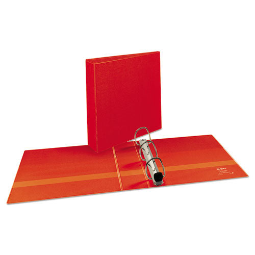 Avery® wholesale. AVERY Heavy-duty View Binder With Durahinge And One Touch Ezd Rings, 3 Rings, 2" Capacity, 11 X 8.5, Red. HSD Wholesale: Janitorial Supplies, Breakroom Supplies, Office Supplies.