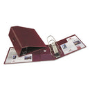 Avery® wholesale. Heavy-duty Non-view Binder With Durahinge, Three Locking One Touch Ezd Rings And Thumb Notch, 5" Capacity, 11 X 8.5, Maroon. HSD Wholesale: Janitorial Supplies, Breakroom Supplies, Office Supplies.