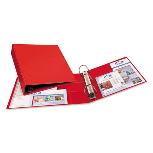 Avery® wholesale. Heavy-duty Non-view Binder With Durahinge And One Touch Ezd Rings, 3 Rings, 2" Capacity, 11 X 8.5, Red. HSD Wholesale: Janitorial Supplies, Breakroom Supplies, Office Supplies.