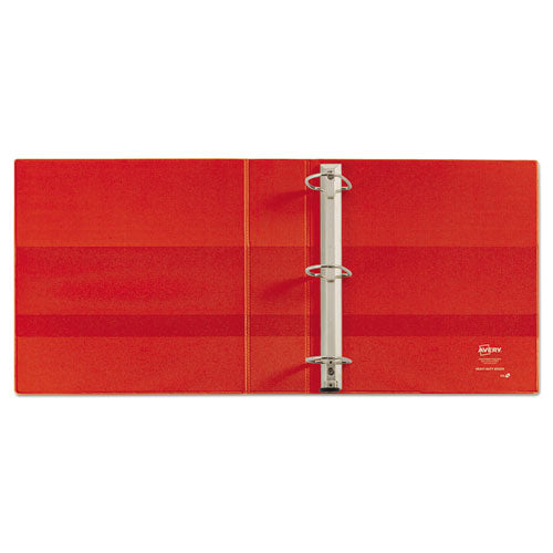 Avery® wholesale. Heavy-duty Non-view Binder With Durahinge And One Touch Ezd Rings, 3 Rings, 2" Capacity, 11 X 8.5, Red. HSD Wholesale: Janitorial Supplies, Breakroom Supplies, Office Supplies.