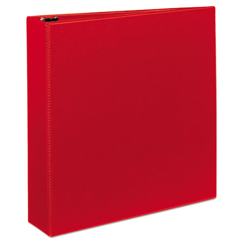 Avery® wholesale. Heavy-duty Non-view Binder With Durahinge And One Touch Ezd Rings, 3 Rings, 2" Capacity, 11 X 8.5, Red. HSD Wholesale: Janitorial Supplies, Breakroom Supplies, Office Supplies.