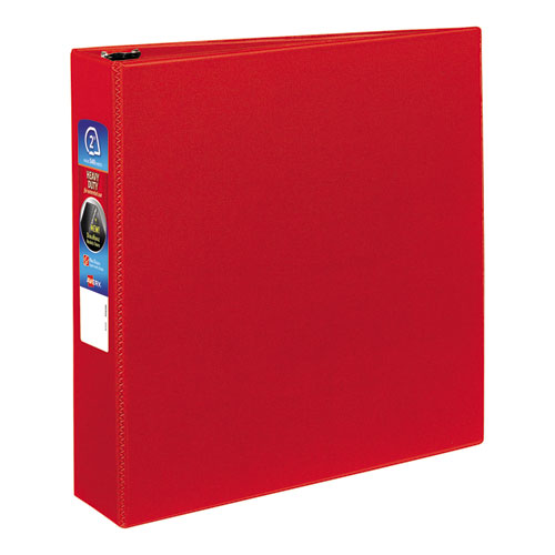 Avery® wholesale. Heavy-duty Non-view Binder With Durahinge And One Touch Ezd Rings, 3 Rings, 2" Capacity, 11 X 8.5, Red. HSD Wholesale: Janitorial Supplies, Breakroom Supplies, Office Supplies.