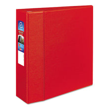 Load image into Gallery viewer, Avery® wholesale. Heavy-duty Non-view Binder With Durahinge And Locking One Touch Ezd Rings, 3 Rings, 3&quot; Capacity, 11 X 8.5, Red. HSD Wholesale: Janitorial Supplies, Breakroom Supplies, Office Supplies.