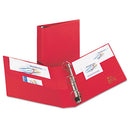 Avery® wholesale. Heavy-duty Non-view Binder With Durahinge And One Touch Ezd Rings, 3 Rings, 1.5" Capacity, 11 X 8.5, Red. HSD Wholesale: Janitorial Supplies, Breakroom Supplies, Office Supplies.
