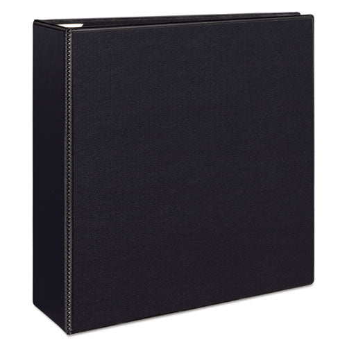 Avery® wholesale. Heavy-duty View Binder With Durahinge And Locking One Touch Ezd Rings, 3 Rings, 4" Capacity, 11 X 8.5, Black. HSD Wholesale: Janitorial Supplies, Breakroom Supplies, Office Supplies.