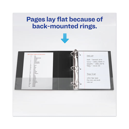 Avery® wholesale. Heavy-duty View Binder With Durahinge And Locking One Touch Ezd Rings, 3 Rings, 4" Capacity, 11 X 8.5, Black. HSD Wholesale: Janitorial Supplies, Breakroom Supplies, Office Supplies.