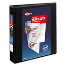 Avery® wholesale. AVERY Heavy-duty View Binder With Durahinge And One Touch Ezd Rings, 3 Rings, 1.5" Capacity, 11 X 8.5, Black. HSD Wholesale: Janitorial Supplies, Breakroom Supplies, Office Supplies.