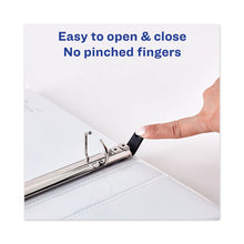 Load image into Gallery viewer, Avery® wholesale. AVERY Heavy-duty View Binder With Durahinge And One Touch Slant Rings, 3 Rings, 0.5&quot; Capacity, 11 X 8.5, White. HSD Wholesale: Janitorial Supplies, Breakroom Supplies, Office Supplies.