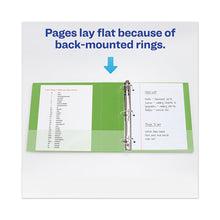 Load image into Gallery viewer, Avery® wholesale. AVERY Heavy-duty View Binder With Durahinge And One Touch Ezd Rings, 3 Rings, 1&quot; Capacity, 11 X 8.5, Chartreuse. HSD Wholesale: Janitorial Supplies, Breakroom Supplies, Office Supplies.