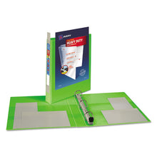 Load image into Gallery viewer, Avery® wholesale. AVERY Heavy-duty View Binder With Durahinge And One Touch Ezd Rings, 3 Rings, 1&quot; Capacity, 11 X 8.5, Chartreuse. HSD Wholesale: Janitorial Supplies, Breakroom Supplies, Office Supplies.