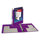 Avery® wholesale. AVERY Heavy-duty View Binder With Durahinge And One Touch Ezd Rings, 3 Rings, 1" Capacity, 11 X 8.5, Purple. HSD Wholesale: Janitorial Supplies, Breakroom Supplies, Office Supplies.