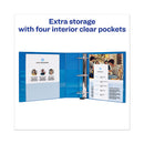 Avery® wholesale. AVERY Heavy-duty View Binder With Durahinge And One Touch Ezd Rings, 3 Rings, 1" Capacity, 11 X 8.5, Pacific Blue. HSD Wholesale: Janitorial Supplies, Breakroom Supplies, Office Supplies.