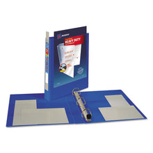 Load image into Gallery viewer, Avery® wholesale. AVERY Heavy-duty View Binder With Durahinge And One Touch Ezd Rings, 3 Rings, 1&quot; Capacity, 11 X 8.5, Pacific Blue. HSD Wholesale: Janitorial Supplies, Breakroom Supplies, Office Supplies.