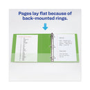 Avery® wholesale. AVERY Heavy-duty View Binder With Durahinge And One Touch Ezd Rings, 3 Rings, 1.5" Capacity, 11 X 8.5, Chartreuse. HSD Wholesale: Janitorial Supplies, Breakroom Supplies, Office Supplies.