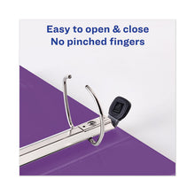 Load image into Gallery viewer, Avery® wholesale. AVERY Heavy-duty View Binder With Durahinge And One Touch Ezd Rings, 3 Rings, 1.5&quot; Capacity, 11 X 8.5, Purple. HSD Wholesale: Janitorial Supplies, Breakroom Supplies, Office Supplies.