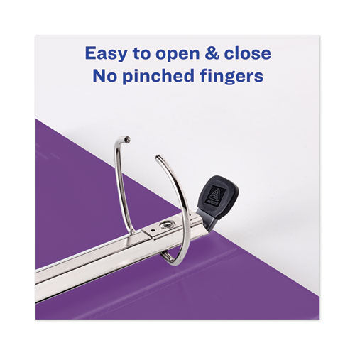 Avery® wholesale. AVERY Heavy-duty View Binder With Durahinge And One Touch Ezd Rings, 3 Rings, 1.5" Capacity, 11 X 8.5, Purple. HSD Wholesale: Janitorial Supplies, Breakroom Supplies, Office Supplies.