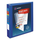 Avery® wholesale. AVERY Heavy-duty View Binder With Durahinge And One Touch Ezd Rings, 3 Rings, 1.5" Capacity, 11 X 8.5, Pacific Blue. HSD Wholesale: Janitorial Supplies, Breakroom Supplies, Office Supplies.
