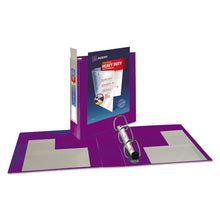 Load image into Gallery viewer, Avery® wholesale. AVERY Heavy-duty View Binder With Durahinge And One Touch Ezd Rings, 3 Rings, 2&quot; Capacity, 11 X 8.5, Purple. HSD Wholesale: Janitorial Supplies, Breakroom Supplies, Office Supplies.