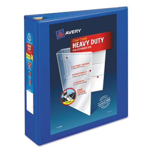 Avery® wholesale. AVERY Heavy-duty View Binder With Durahinge And One Touch Ezd Rings, 3 Rings, 2" Capacity, 11 X 8.5, Pacific Blue. HSD Wholesale: Janitorial Supplies, Breakroom Supplies, Office Supplies.