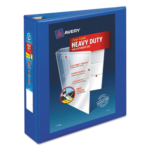 Avery® wholesale. AVERY Heavy-duty View Binder With Durahinge And One Touch Ezd Rings, 3 Rings, 2