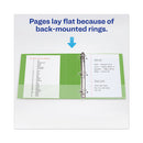 Avery® wholesale. Heavy-duty View Binder With Durahinge And Locking One Touch Ezd Rings, 3 Rings, 3" Capacity, 11 X 8.5, Chartreuse. HSD Wholesale: Janitorial Supplies, Breakroom Supplies, Office Supplies.