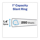 Avery® wholesale. AVERY Heavy-duty Non Stick View Binder With Durahinge And Slant Rings, 3 Rings, 1" Capacity, 11 X 8.5, White, 4-pack. HSD Wholesale: Janitorial Supplies, Breakroom Supplies, Office Supplies.