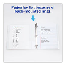 Load image into Gallery viewer, Avery® wholesale. AVERY Heavy-duty Non Stick View Binder With Durahinge And Slant Rings, 3 Rings, 2&quot; Capacity, 11 X 8.5, White, 4-pack. HSD Wholesale: Janitorial Supplies, Breakroom Supplies, Office Supplies.