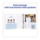 Avery® wholesale. AVERY Heavy-duty Non Stick View Binder With Durahinge And Slant Rings, 3 Rings, 2" Capacity, 11 X 8.5, White, 4-pack. HSD Wholesale: Janitorial Supplies, Breakroom Supplies, Office Supplies.