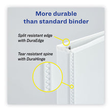 Load image into Gallery viewer, Avery® wholesale. AVERY Heavy-duty Non Stick View Binder With Durahinge And Slant Rings, 3 Rings, 2&quot; Capacity, 11 X 8.5, White, 4-pack. HSD Wholesale: Janitorial Supplies, Breakroom Supplies, Office Supplies.