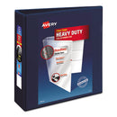 Avery® wholesale. Heavy-duty View Binder With Durahinge And Locking One Touch Ezd Rings, 3 Rings, 3" Capacity, 11 X 8.5, Navy Blue. HSD Wholesale: Janitorial Supplies, Breakroom Supplies, Office Supplies.