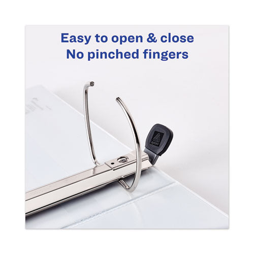 Avery® wholesale. Heavy-duty View Binder With Durahinge And Locking One Touch Ezd Rings, 3 Rings, 4" Capacity, 11 X 8.5, Navy Blue. HSD Wholesale: Janitorial Supplies, Breakroom Supplies, Office Supplies.