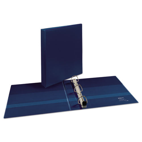 Avery® wholesale. AVERY Heavy-duty View Binder With Durahinge And One Touch Ezd Rings, 3 Rings, 1" Capacity, 11 X 8.5, Navy Blue. HSD Wholesale: Janitorial Supplies, Breakroom Supplies, Office Supplies.