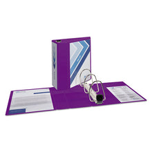 Load image into Gallery viewer, Avery® wholesale. AVERY Heavy-duty View Binder With Durahinge And Locking One Touch Ezd Rings, 3 Rings, 5&quot; Capacity, 11 X 8.5, Purple. HSD Wholesale: Janitorial Supplies, Breakroom Supplies, Office Supplies.