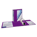 Avery® wholesale. AVERY Heavy-duty View Binder With Durahinge And Locking One Touch Ezd Rings, 3 Rings, 5" Capacity, 11 X 8.5, Purple. HSD Wholesale: Janitorial Supplies, Breakroom Supplies, Office Supplies.