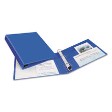 Load image into Gallery viewer, Avery® wholesale. Heavy-duty Non-view Binder With Durahinge And One Touch Ezd Rings, 3 Rings, 1&quot; Capacity, 11 X 8.5, Blue. HSD Wholesale: Janitorial Supplies, Breakroom Supplies, Office Supplies.